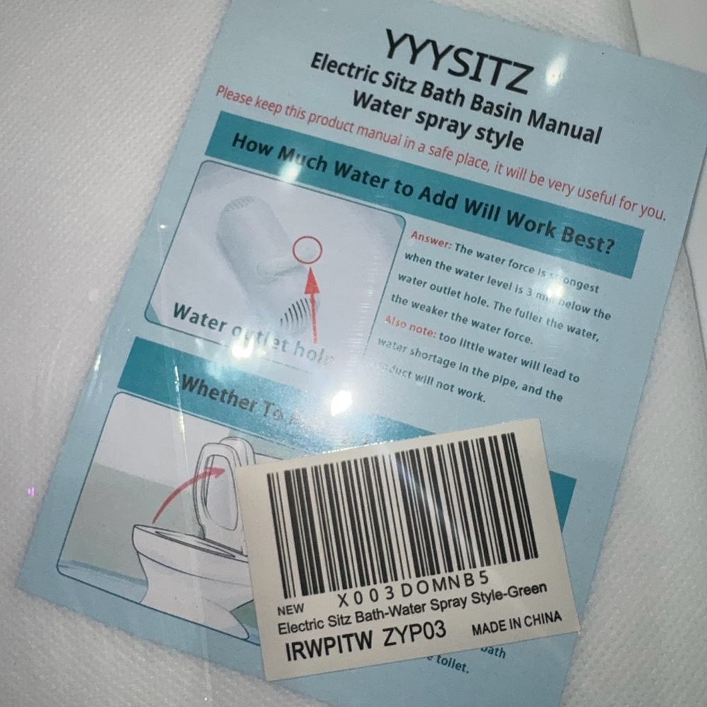 YYYSITZ Sitz Bath, Electric Sitz Bath for Postpartum, Sitz Bath